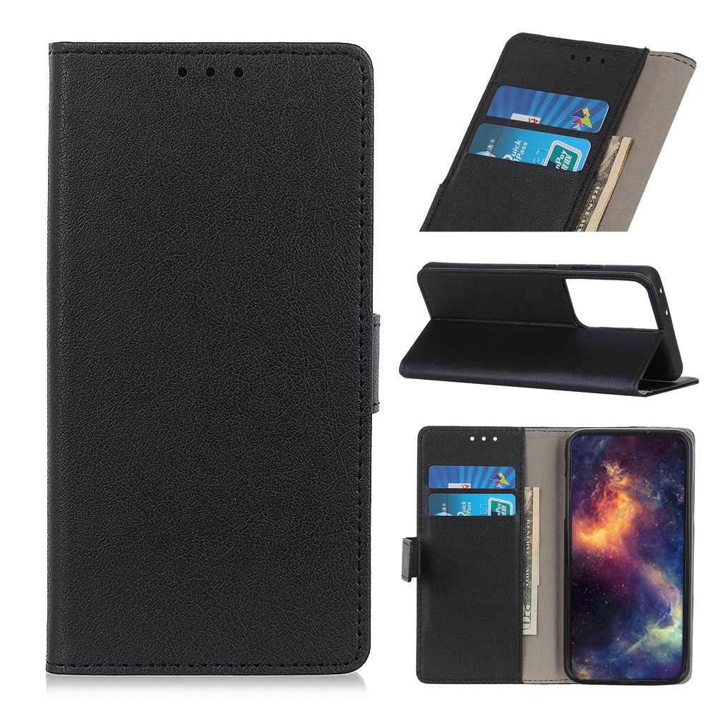 Magnetic Leather Stand Case for Samsung Galaxy S21 Ultra 5G