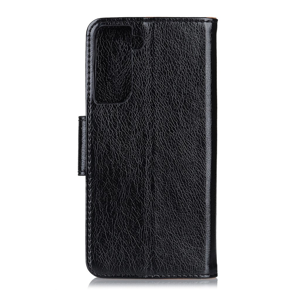 Nappa Texture Split Leather Wallet Flip Case for Samsung Galaxy S21 5G/S21 4G