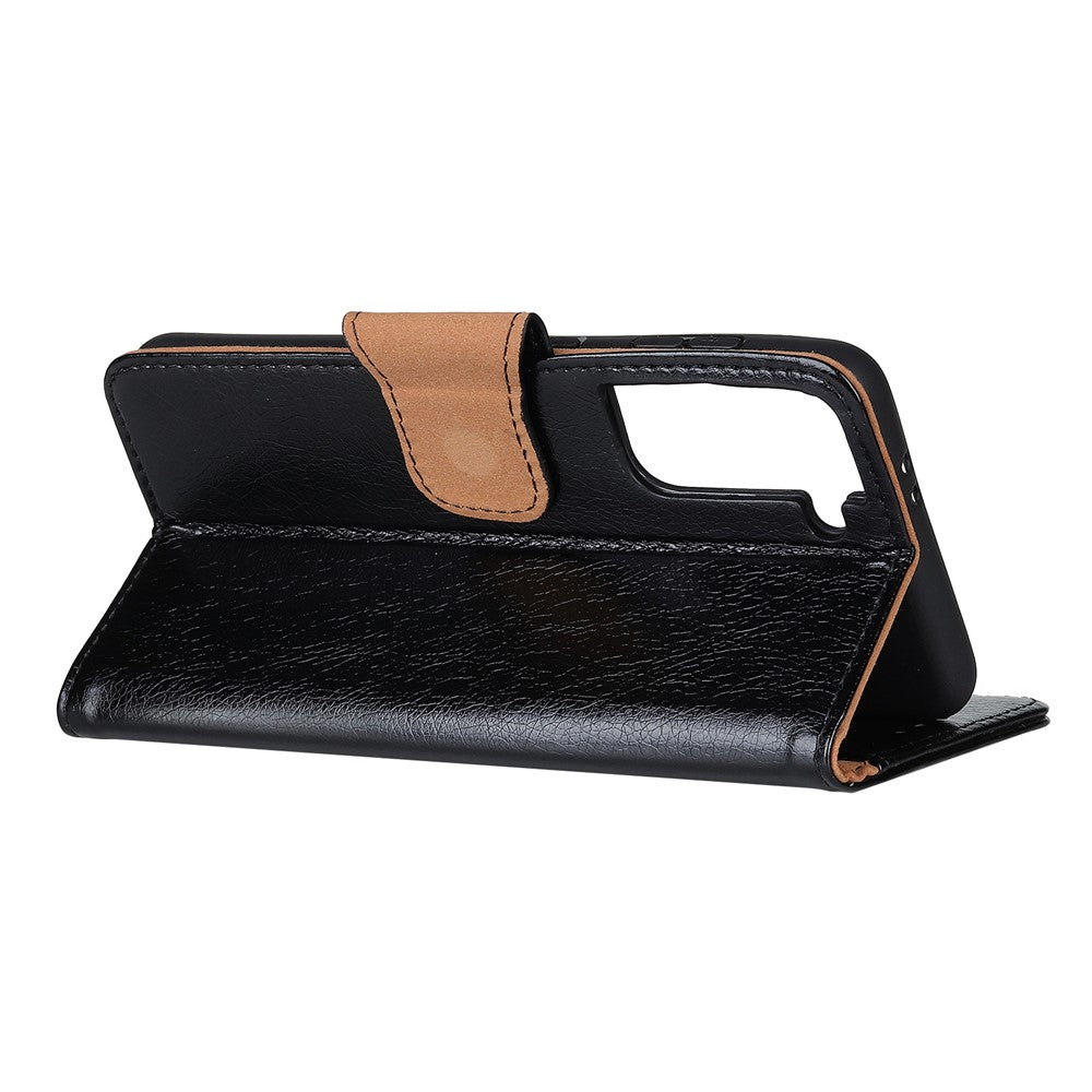 Nappa Texture Split Leather Wallet Flip Case for Samsung Galaxy S21 5G/S21 4G