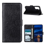 Crazy Horse Wallet Stand Leather Folio Cover for Samsung Galaxy S21 Plus