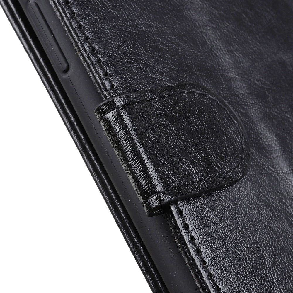 Crazy Horse Wallet Stand Leather Folio Cover for Samsung Galaxy S21 Plus