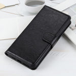 Crazy Horse Wallet Stand Leather Folio Cover for Samsung Galaxy S21 Plus