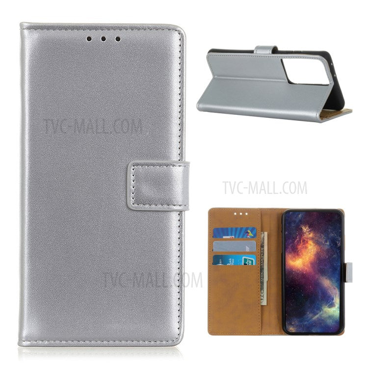 Magnetic Flip Cover Wallet Stand Leather Case for Samsung Galaxy S21 Ultra