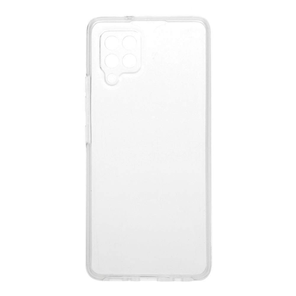 Full Protective Case for Samsung Galaxy A42 5G Hybrid PET + TPU + Acrylic Clear Shell