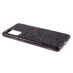 For Samsung Galaxy S20 FE 4G/5G/S20 Lite/S20 FE 2022 Glittering Sequins Design Plated TPU Frame + PC Hybrid Shell Case