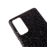For Samsung Galaxy S20 FE 4G/5G/S20 Lite/S20 FE 2022 Glittering Sequins Design Plated TPU Frame + PC Hybrid Shell Case