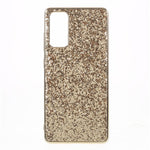 For Samsung Galaxy S20 FE 4G/5G/S20 Lite/S20 FE 2022 Glittering Sequins Design Plated TPU Frame + PC Hybrid Shell Case