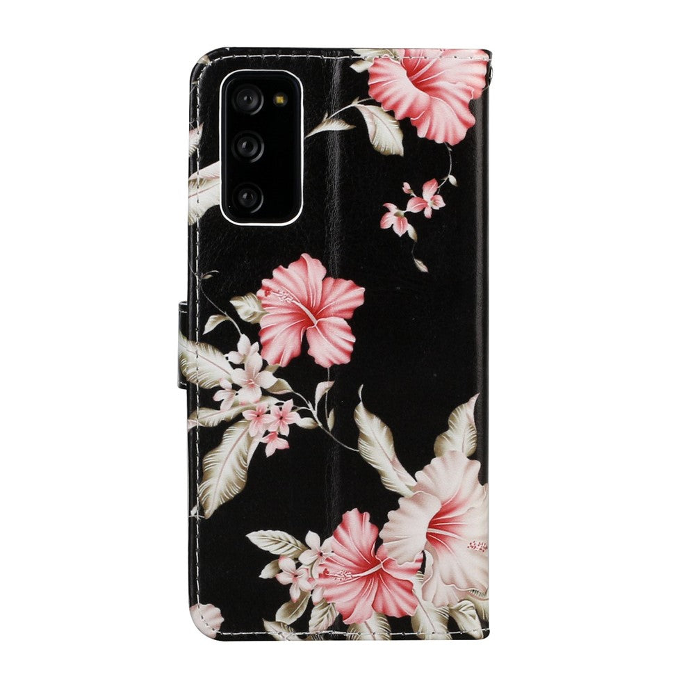 For Samsung Galaxy S20 FE 4G/5G/S20 Lite/S20 FE 2022 Pattern Printing Wallet Leather Protector Cover
