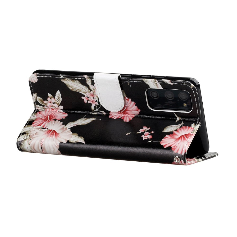 For Samsung Galaxy S20 FE 4G/5G/S20 Lite/S20 FE 2022 Pattern Printing Wallet Leather Protector Cover