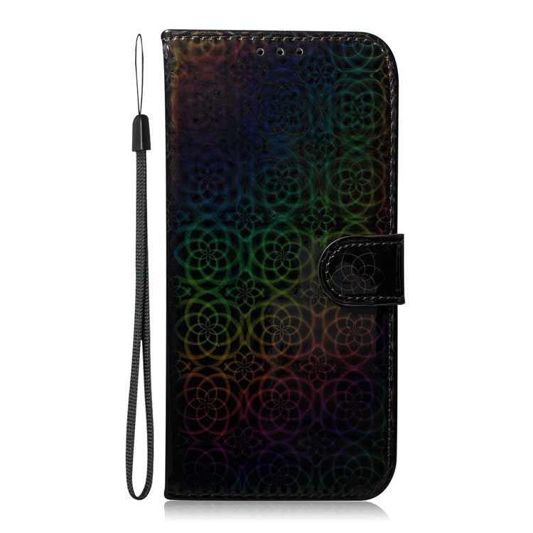 Flower Pattern Leather Stand Wallet Case for Samsung Galaxy S21 5G/S21 4G