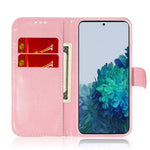 Flower Pattern Leather Stand Wallet Case for Samsung Galaxy S21 5G/S21 4G