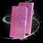 Flower Pattern Leather Stand Wallet Case for Samsung Galaxy S21 5G/S21 4G