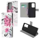 Wallet Stand Leather Pattern Printing Protective Case for Samsung Galaxy S30 Ultra/S21 Ultra