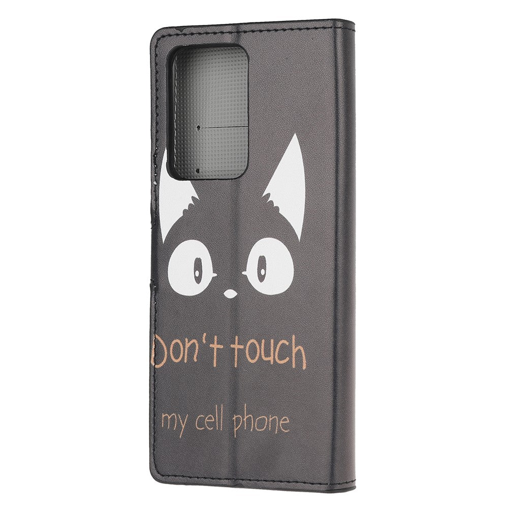 Wallet Stand Leather Pattern Printing Protective Case for Samsung Galaxy S30 Ultra/S21 Ultra