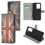 Wallet Stand Leather Pattern Printing Protective Case for Samsung Galaxy S30 Ultra/S21 Ultra