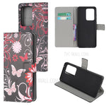 Wallet Stand Leather Pattern Printing Protective Case for Samsung Galaxy S30 Ultra/S21 Ultra