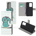 Wallet Stand Leather Pattern Printing Protective Case for Samsung Galaxy S30 Ultra/S21 Ultra