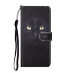 Pattern Printing for Samsung Galaxy S21 5G/S21 4G Cross Texture Leather Wallet Case