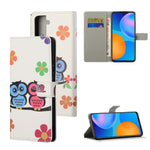 Wallet Stand Leather Pattern Printing Protective Case for Samsung Galaxy S21 5G/S21 4G Cell Phone Accessory