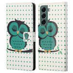 Wallet Stand Leather Pattern Printing Protective Case for Samsung Galaxy S21 5G/S21 4G Cell Phone Accessory