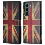Wallet Stand Leather Pattern Printing Protective Case for Samsung Galaxy S21 5G/S21 4G Cell Phone Accessory