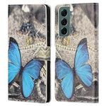 Wallet Stand Leather Pattern Printing Protective Case for Samsung Galaxy S21 5G/S21 4G Cell Phone Accessory