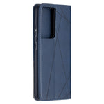 Geometric Pattern Stand Leather Case with Card Slots for Samsung Galaxy S21 Ultra 5G