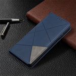 Geometric Pattern Stand Leather Case with Card Slots for Samsung Galaxy S21 Ultra 5G