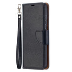 Litchi Skin Plånboksfodral i Läder till Samsung Galaxy S21 Ultra 5G