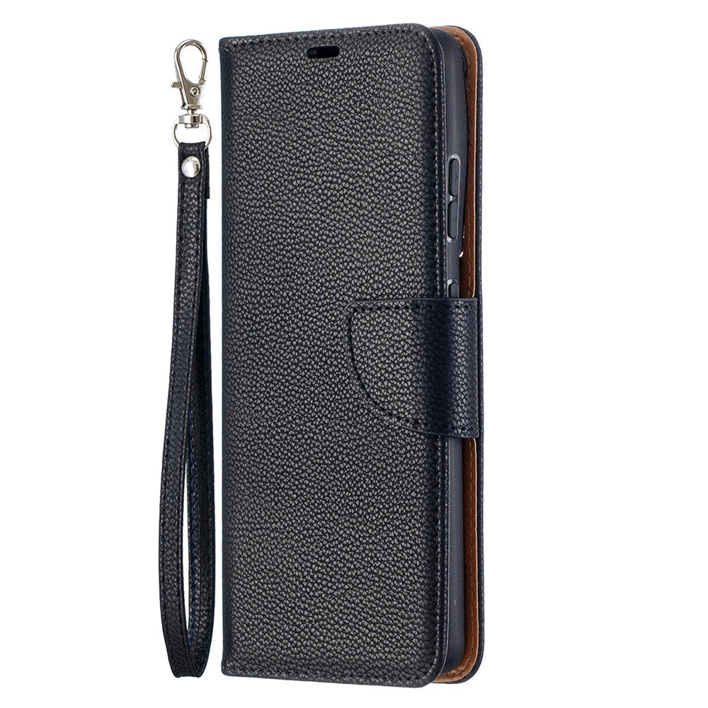 Litchi Skin Plånboksfodral i Läder till Samsung Galaxy S21 Ultra 5G