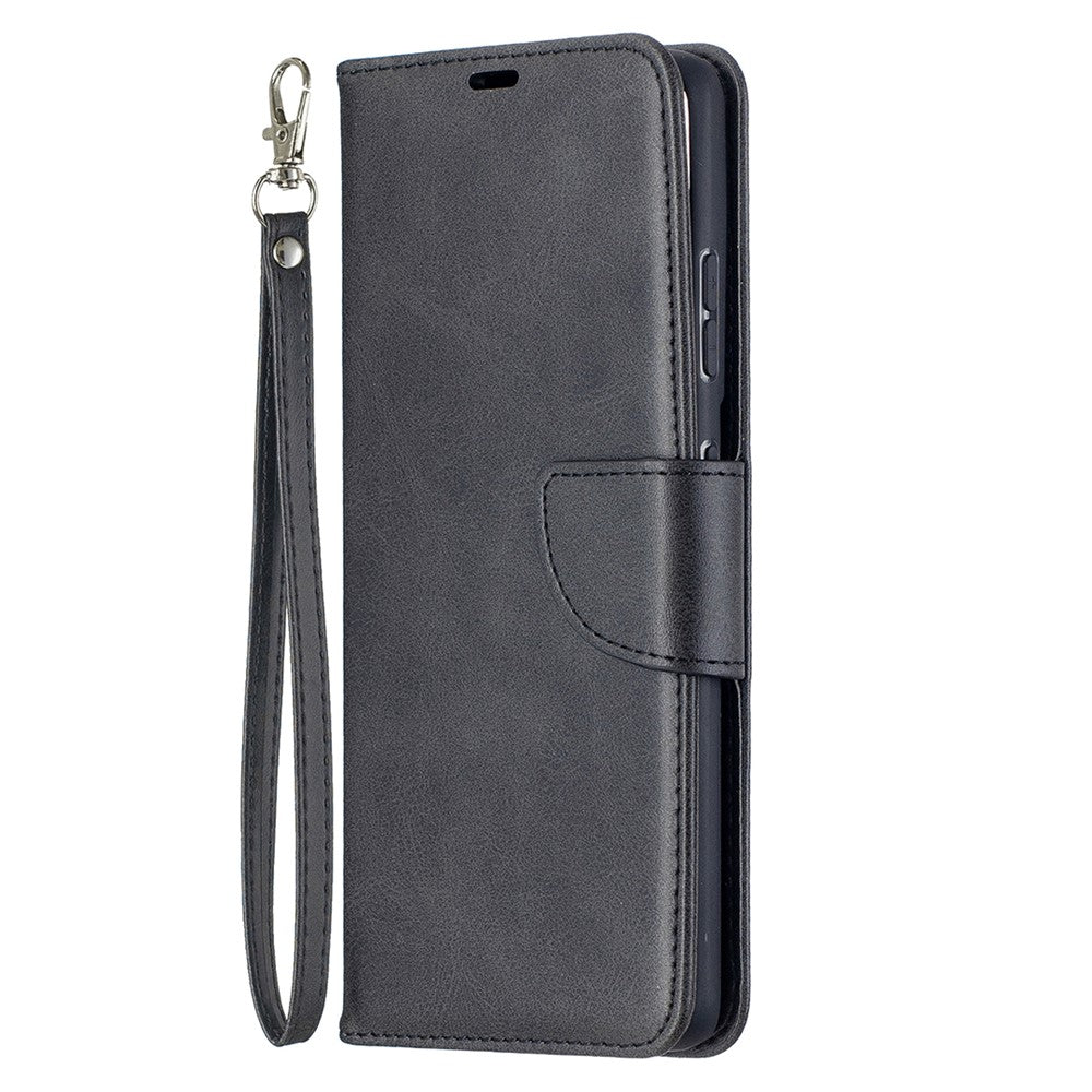 Solid Color PU Leather Phone Case for Samsung Galaxy S21 Ultra 5G