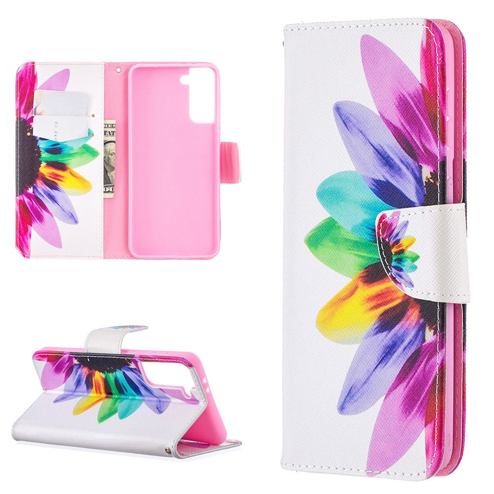 Hot Style Pattern Printing Stand Phone Case Cover for Samsung Galaxy S21+ 5G