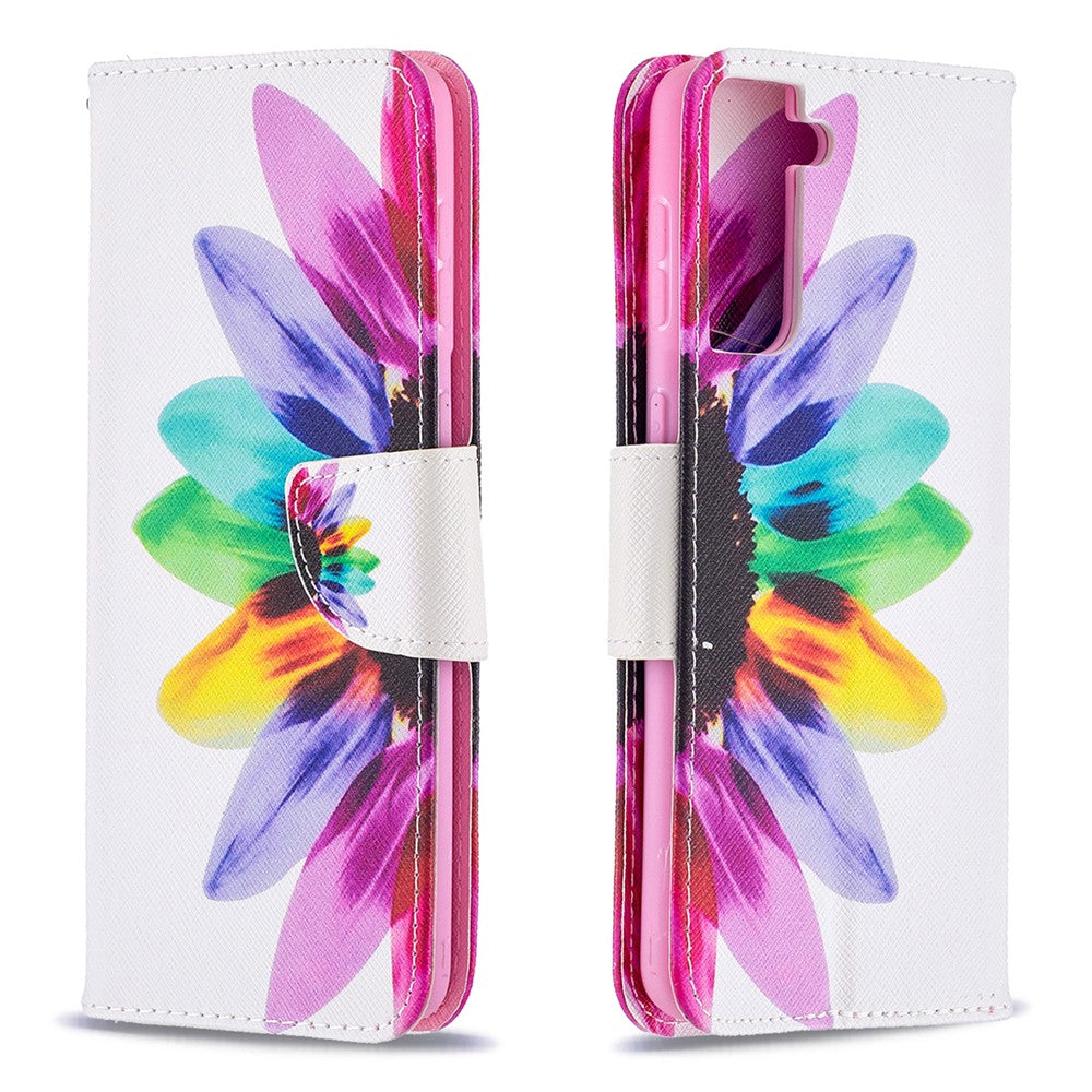 Hot Style Pattern Printing Stand Phone Case Cover for Samsung Galaxy S21+ 5G