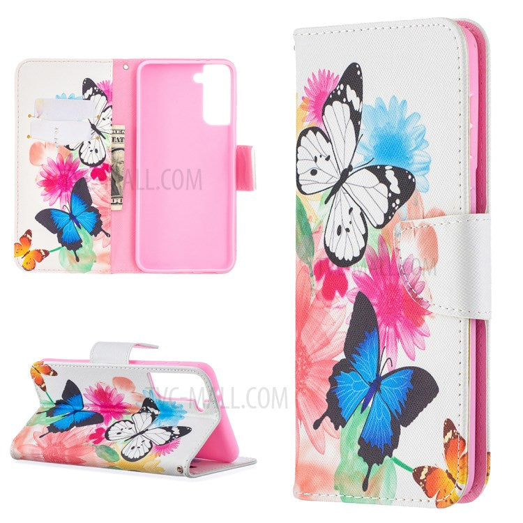 Hot Style Pattern Printing Stand Phone Case Cover for Samsung Galaxy S21+ 5G
