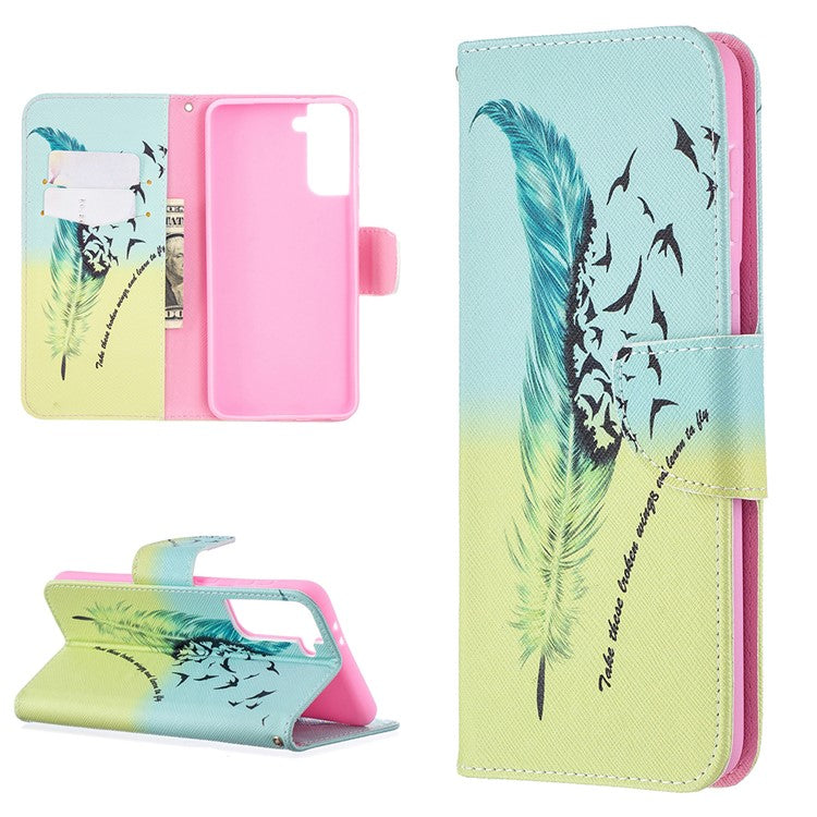 Hot Style Pattern Printing Stand Phone Case Cover for Samsung Galaxy S21+ 5G