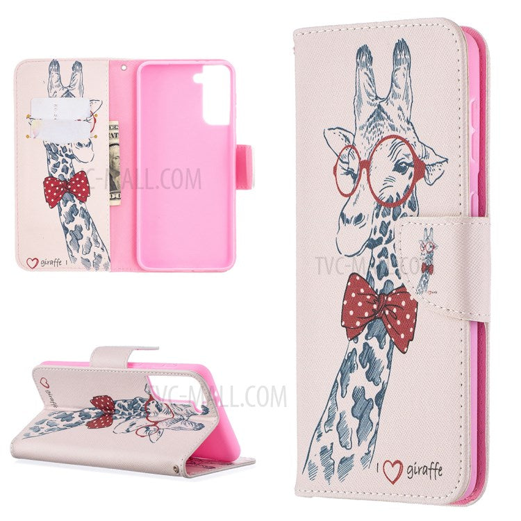 Hot Style Pattern Printing Stand Phone Case Cover for Samsung Galaxy S21+ 5G