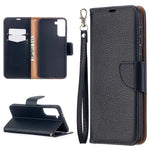 Litchi Texture with Wallet Leather Stand Case for Samsung Galaxy S21+ 5G