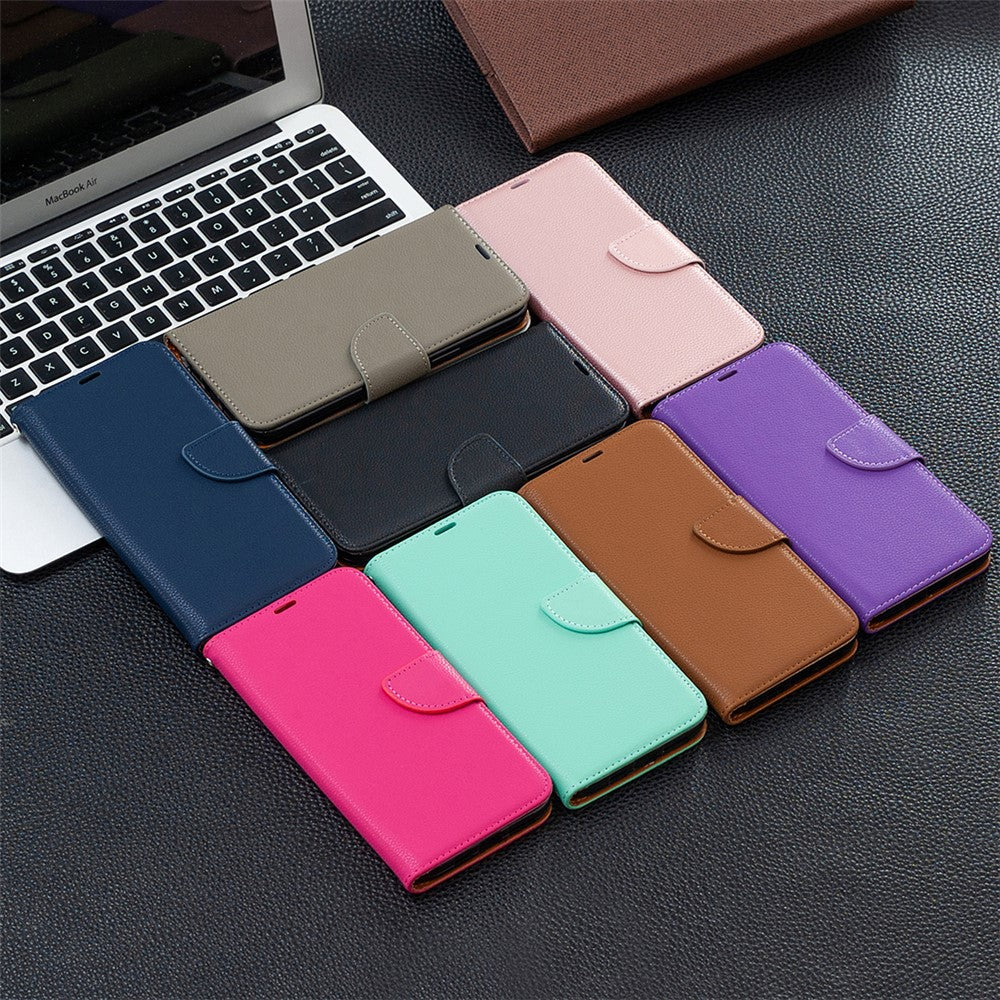 Litchi Texture with Wallet Leather Stand Case for Samsung Galaxy S21+ 5G