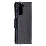 Litchi Texture with Wallet Leather Stand Case for Samsung Galaxy S21+ 5G
