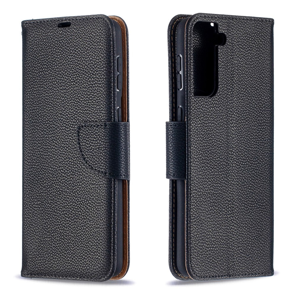 Litchi Texture with Wallet Leather Stand Case for Samsung Galaxy S21+ 5G