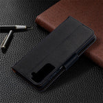 Litchi Texture with Wallet Leather Stand Case for Samsung Galaxy S21+ 5G