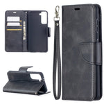 PU Leather Wallet Stylish Smartphone Case for Samsung Galaxy S21 5G/S21 4G