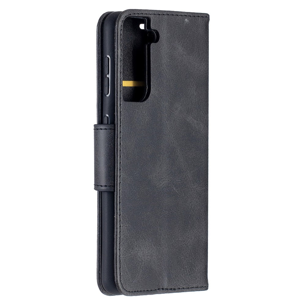 PU Leather Wallet Stylish Smartphone Case for Samsung Galaxy S21 5G/S21 4G