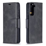 PU Leather Wallet Stylish Smartphone Case for Samsung Galaxy S21 5G/S21 4G