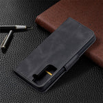 PU Leather Wallet Stylish Smartphone Case for Samsung Galaxy S21 5G/S21 4G