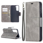 PU Leather Wallet Stylish Smartphone Case for Samsung Galaxy S21 5G/S21 4G