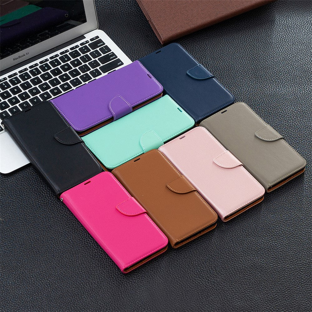 Litchi Surface with Wallet Leather Stand Phone Case for Samsung Galaxy S21 5G/S21 4G