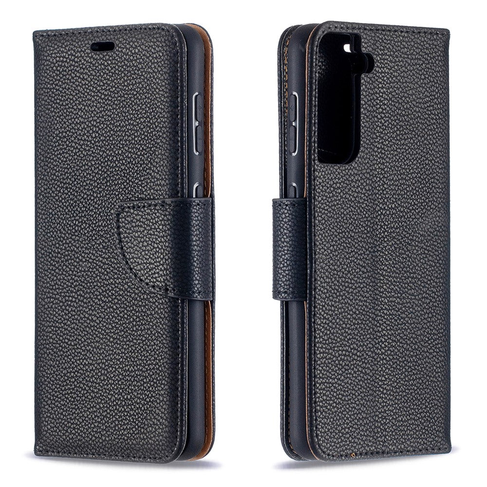 Litchi Surface with Wallet Leather Stand Phone Case for Samsung Galaxy S21 5G/S21 4G
