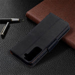 Litchi Surface with Wallet Leather Stand Phone Case for Samsung Galaxy S21 5G/S21 4G