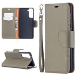 Litchi Surface with Wallet Leather Stand Phone Case for Samsung Galaxy S21 5G/S21 4G